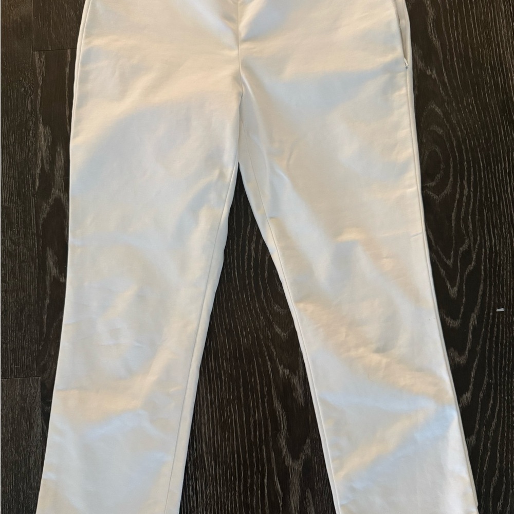 Banana Republic Classic White Trousers